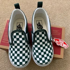 Vans Slip-ons Toddler 9.5 NEW